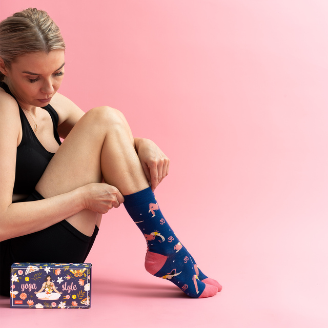 Calze SOXO Yoga da donna in confezione da 3 paia