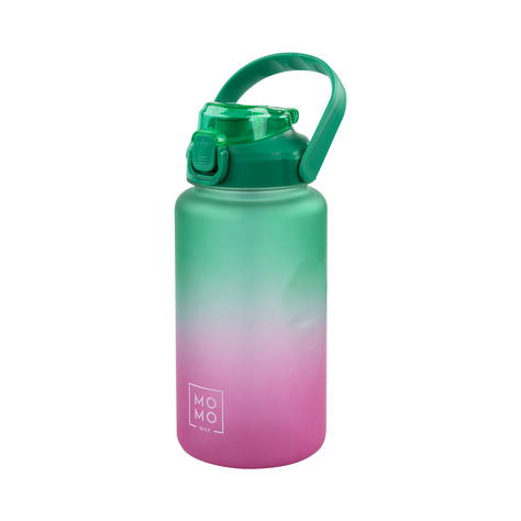 Borraccia 1,5L verde-rosa | BPA free 