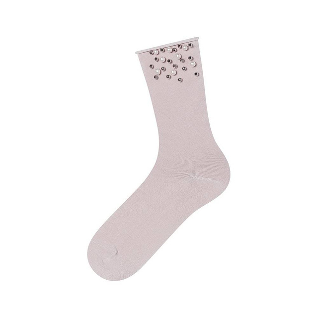SOXO Calze da donna con "Perle" rosa chiaro