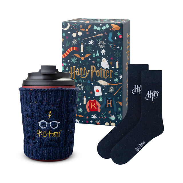 Set Regalo Calzini Harry Potter + Tazza Termica