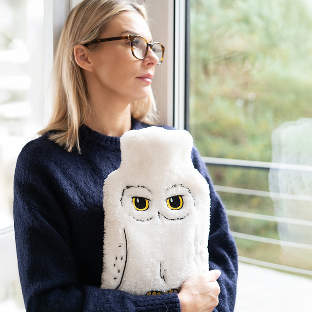 Borsa dell'acqua calda Harry Potter Owl SOXO Prodotto originale della Warner Bros. un grande regalo per lei