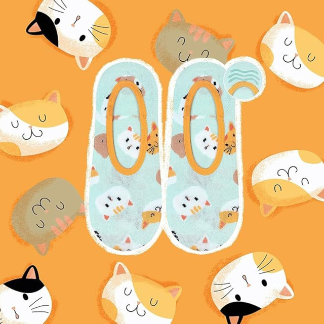 Set di 4 piedi colorati da donna SOXO