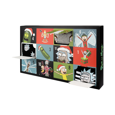 Calendario dell'avvento di Rick and Morty Set di 6 calze SOXO da uomo