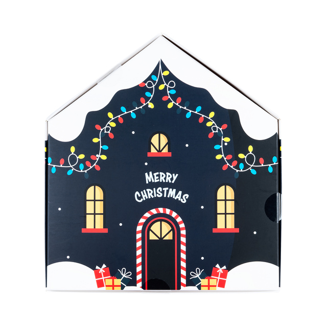 Set 4x calzini da uomo colorati SOXO GOOD STUFF calzini in cotone regalo di buon Natale