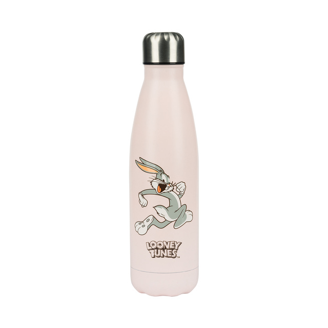 Bottiglia termica 500mL Rosa | resistente e pratica | Warner Bros | Bugs Bunny