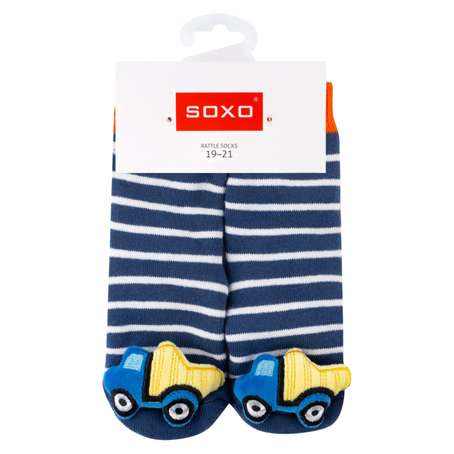 Set di 3x calzini colorati SOXO con sonaglio