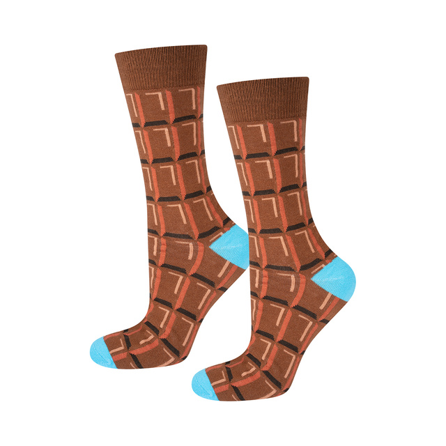Calzini regalo da uomo SOXO | tavoletta di cioccolato | Regalo divertente