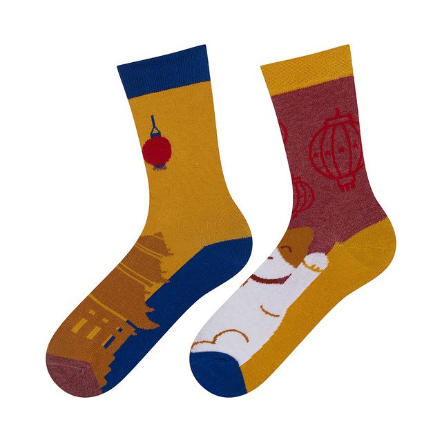 Calzini da donna classici SOXO GOOD STUFF 4 coppie