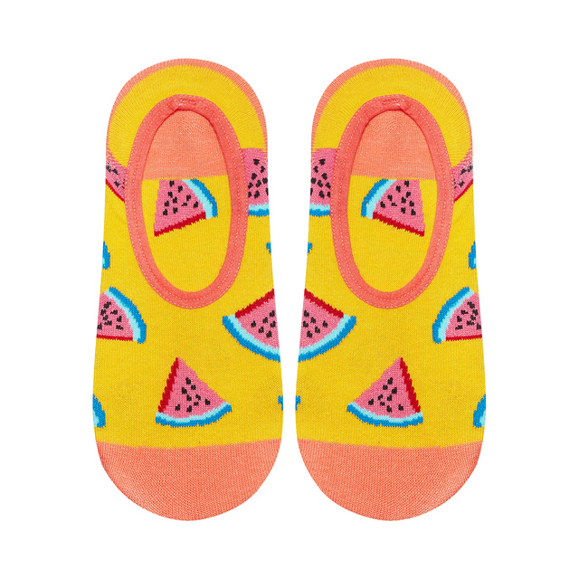 Set di 6 calzini da donna SOXO colorati, calzini in cotone