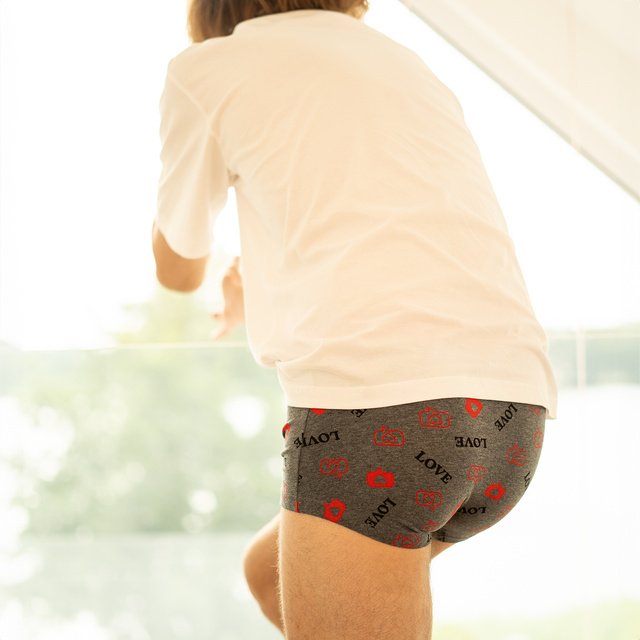 Set di 2x boxer SOXO per un regalo per lui in cotone