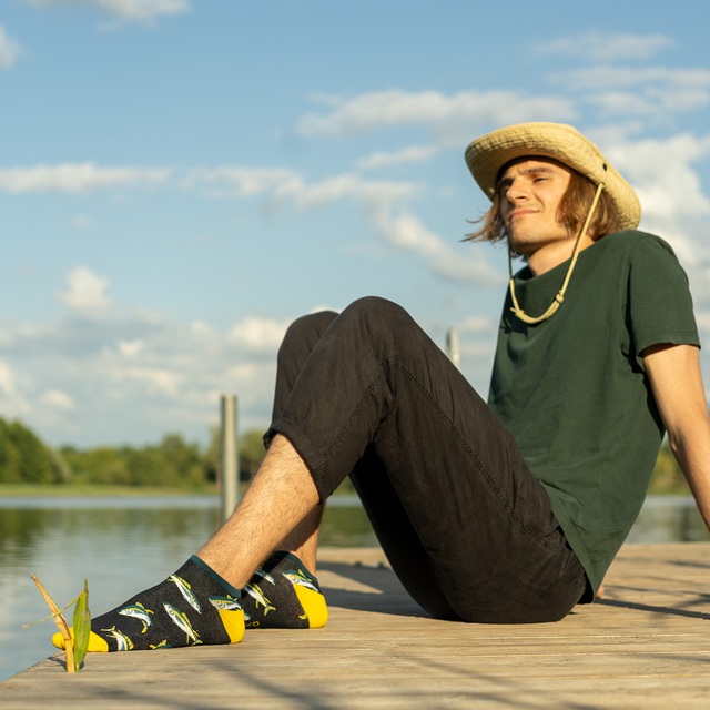 Calzini da Uomo SOXO GOOD STUFF divertenti idea regalo tonno in scatola