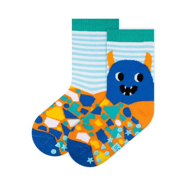 Set di 3 calzini colorati per bambini SOXO monsters