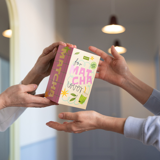 Set Regalo Calzini Matcha + Tazza Termica