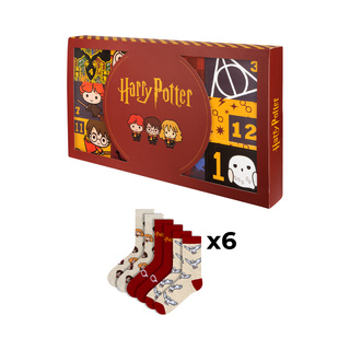 Set regalo con Calzini Harry Potter 6-Pack