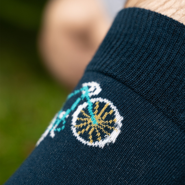 Set di 4 calzini da uomo SOXO GOOD STUFF in scatola per pizza