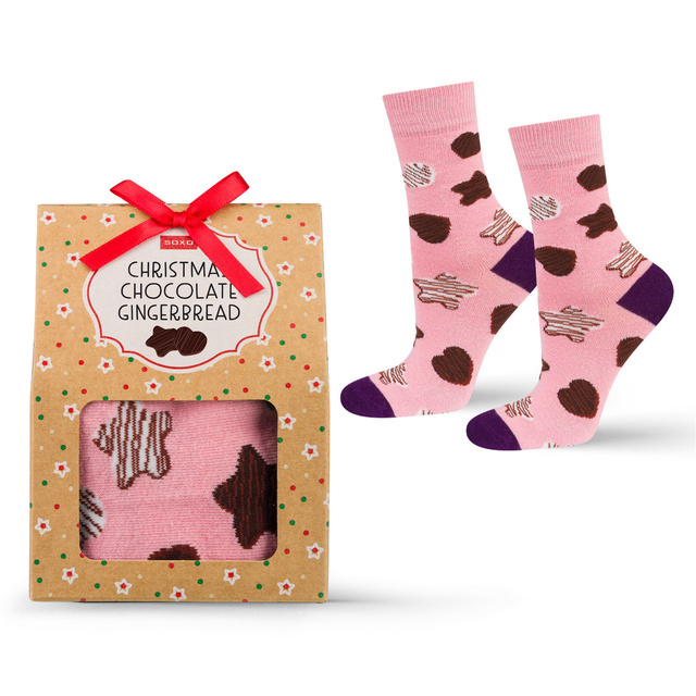 Calzini da donna SOXO | biscotti al pan di zenzero | Regalo di Natale | giorno di San Nicola
