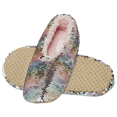 SOXO Ballerine da donna con paillettes e suola morbida