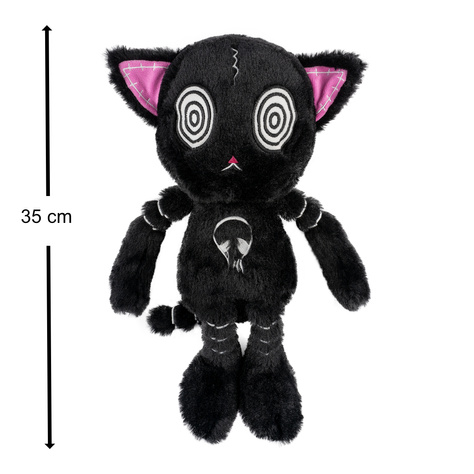 Gus Fink, gatto nero mascotte HypnoCat Plushie Pal