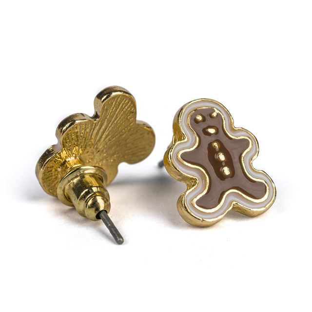 Orecchini SOXO | set di orecchini albero di Natale | Biscotto Ludek | Canne di Natale | idea regalo per lei | Natale