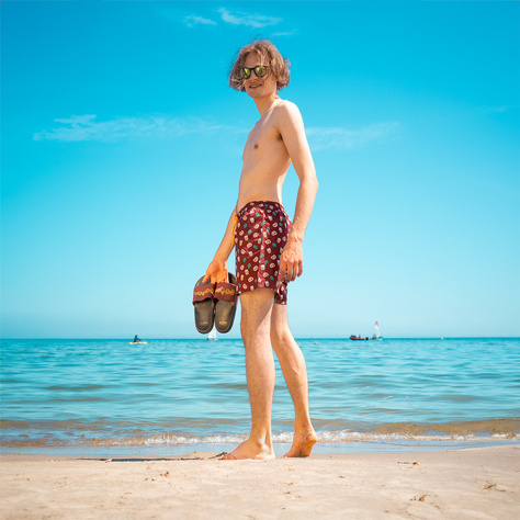 Infradito da spiaggia da donna per uomo SOXO HARRY POTTER | Perfetto per una vacanza al mare e una piscina | Materiale in gomma