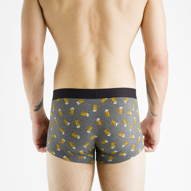 Boxer da uomo in lattina di birra SOXO | Regalo divertente | Festa del ragazzo | Mutandine per lui in confezione originale