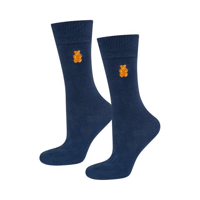 Set di 2x calze Soxo da uomo con gelatina