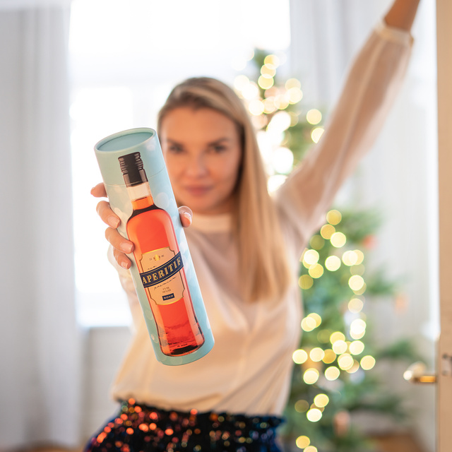 Set di 3x calze da donna SOXO | Aperitif in un tubetto regalo