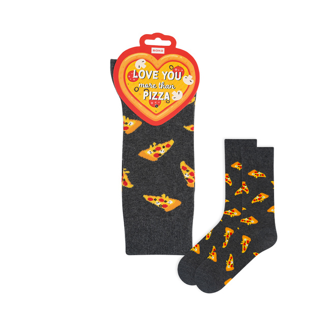 Calzini Love You More Than Pizza