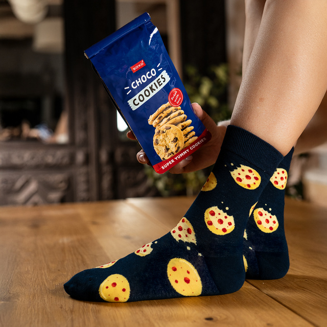 Set di 3x calzini da uomo SOXO in confezione da pasticceria