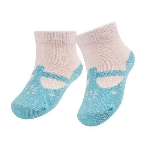 SOXO calzini blu per bambini ballerine classiche