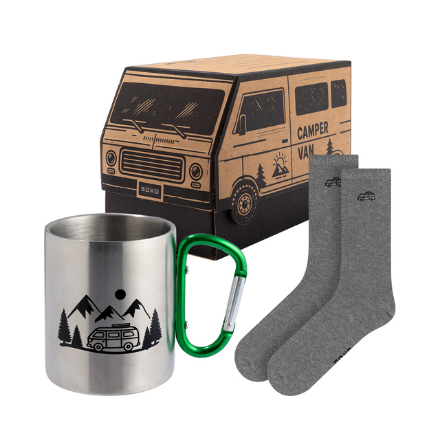 Set Calzini Camper + Tazza