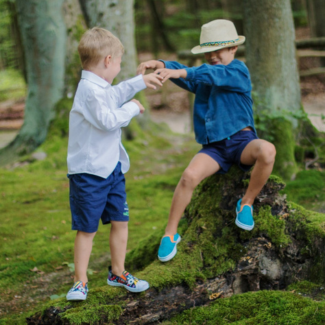 Sneakers per bambini SOXO colorate con motivi