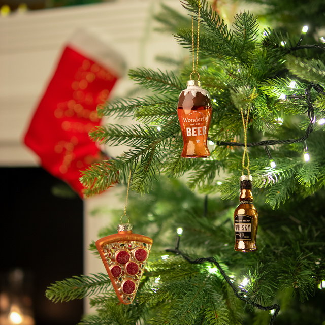 Set di 3 bombe di Natale Soxo 