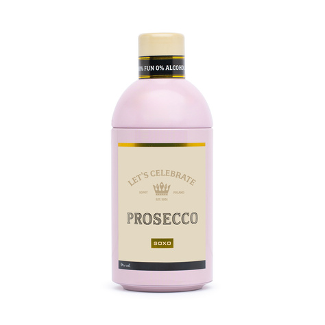 Calze da donna SOXO GOOD STUFF divertenti Prosecco in bottiglia regalo