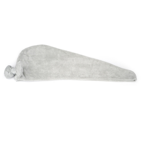 MOMO WAY Turbante da bagno grigio