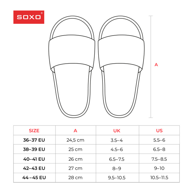 Infradito da spiaggia da donna per uomo SOXO HARRY POTTER | Perfetto per una vacanza al mare e una piscina | Materiale in gomma