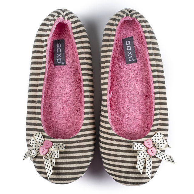 Ballerine da donna colorate SOXO con fiocco