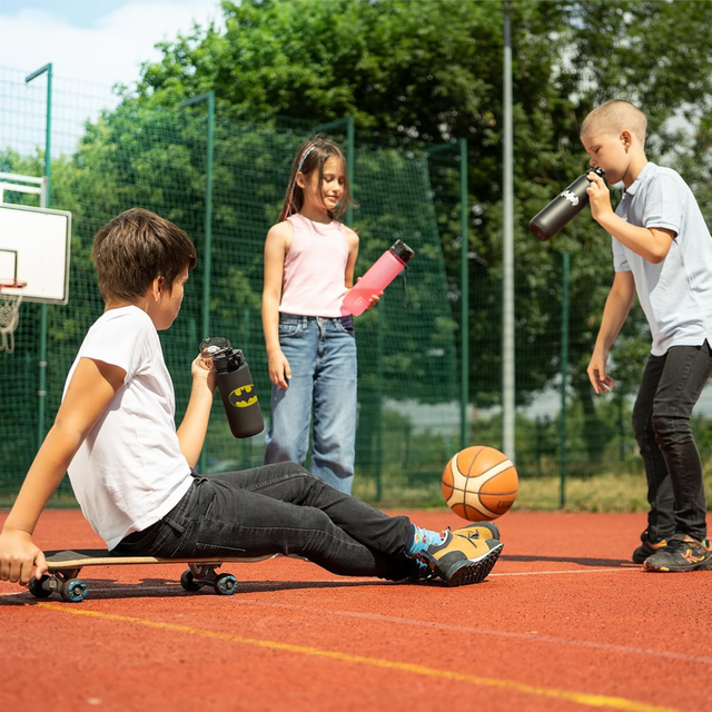 Borraccia 0.6L nera | resistente e pratica | Batman