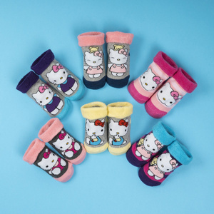 Calzini colorati SOXO Hello Kitty per bambini realizzati in ABS