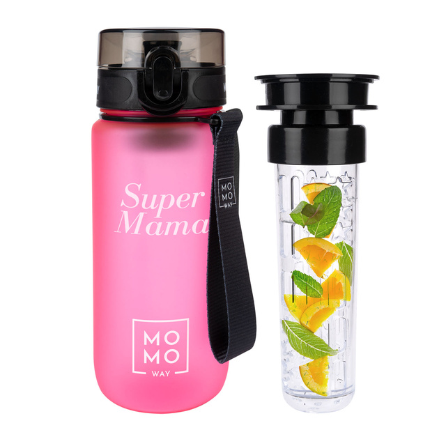 Borraccia 1,5L rosa e blu | BPA free 