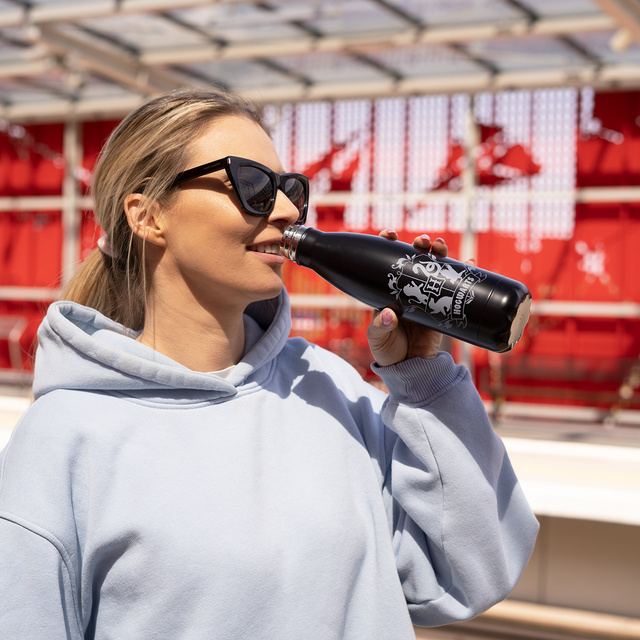 Bottiglia termica 500mL nera | resistente e pratica | Harry Potter | Hogwarts