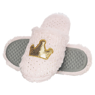 SOXO Pantofole da donna 'Crown' rosa