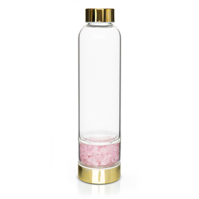 Borraccia al quarzo rosa 450mL 