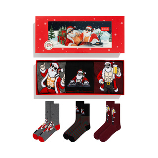 Calzini Babbo Natale Birichino DJ 3 Paia