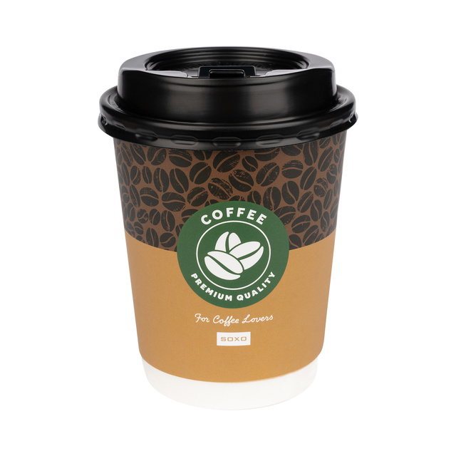 Calze da uomo Soxo caffè in tazza