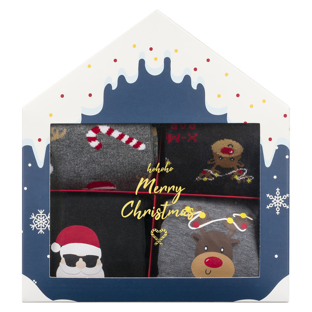 Set regalo uomo Soxo | 2x calzini di Natale | 2x boxer di Natale | regalo per Babbo Natale | per lui | Set divertente