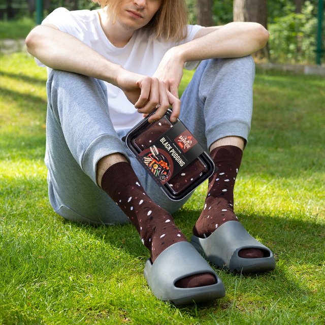 Calzini da uomo SOXO sanguinaccio