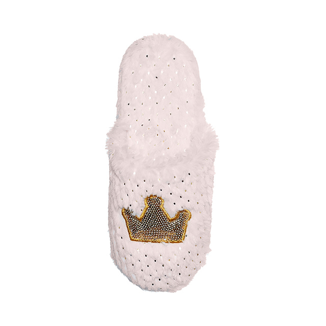 SOXO Pantofole da donna 'Crown' rosa