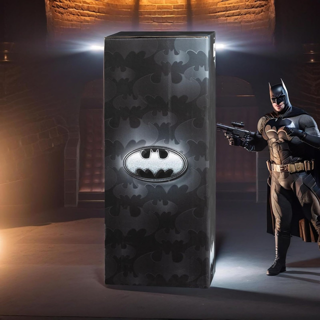 Borraccia 0.6L nera | resistente e pratica | Batman