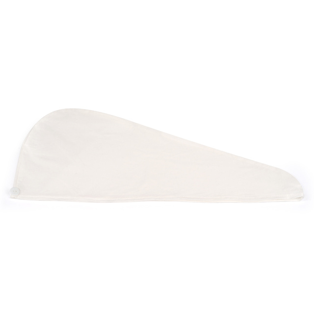 MOMO WAY turbante da bagno bianco e asciugamano